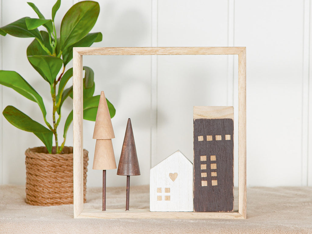 Wandbild "City" klein