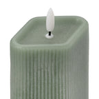 LED Kerze "Riffle" Raute