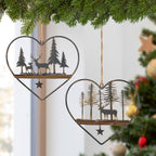 Hänger Herz Waldmotiv