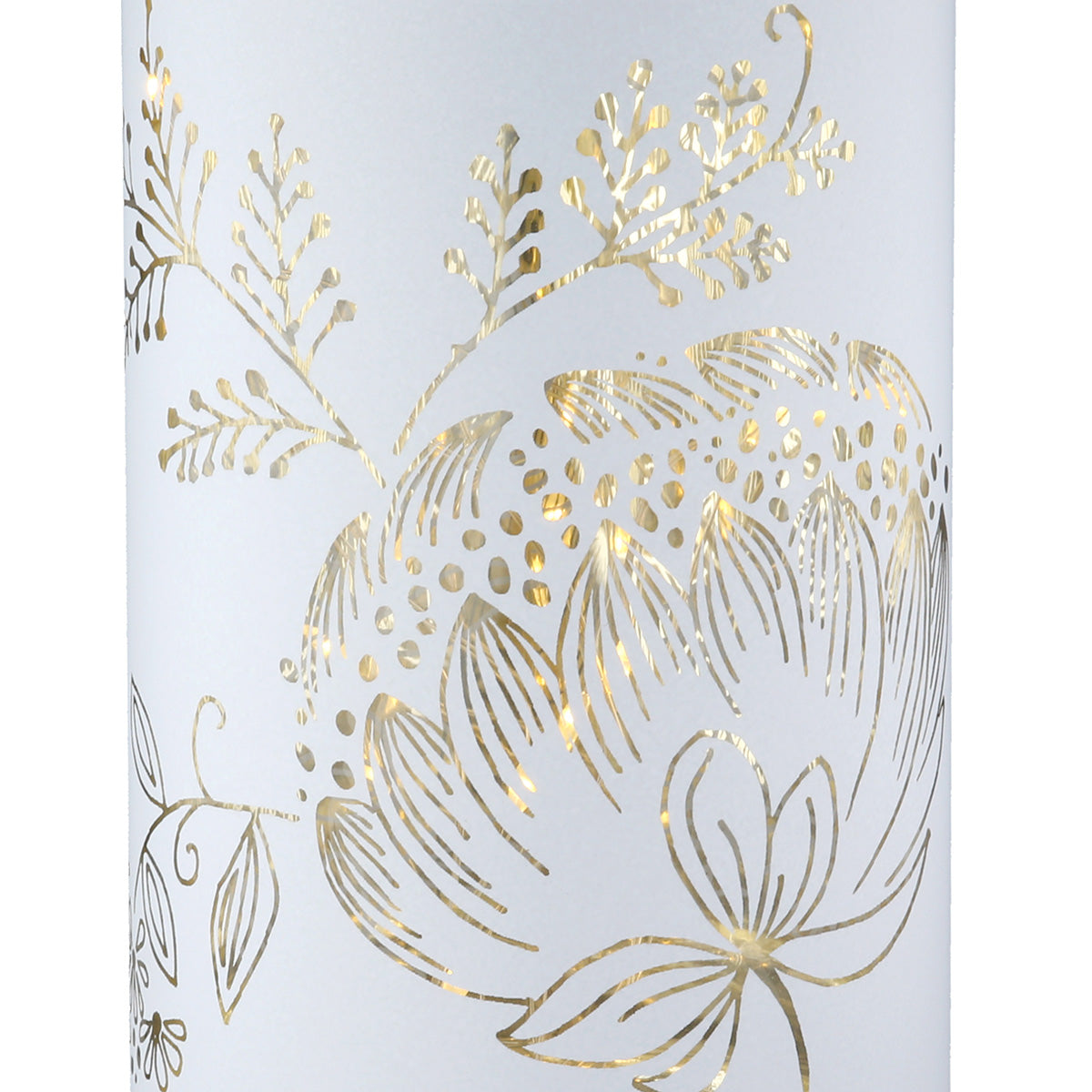 Windlicht (LED) "Bauerngarten"