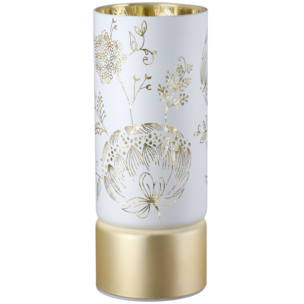 Windlicht (LED) "Bauerngarten"