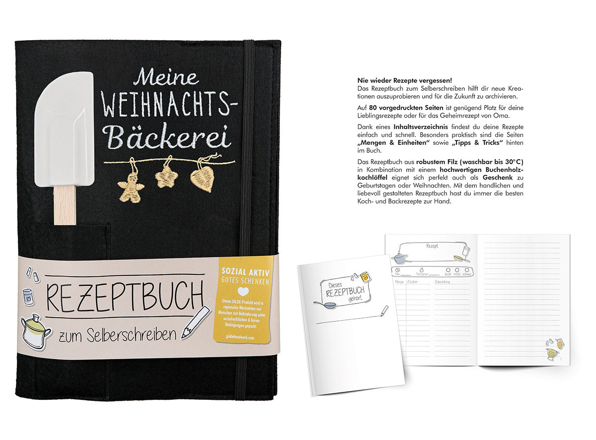 Rezeptbuch "Meine Weihnachtsbäckerei"