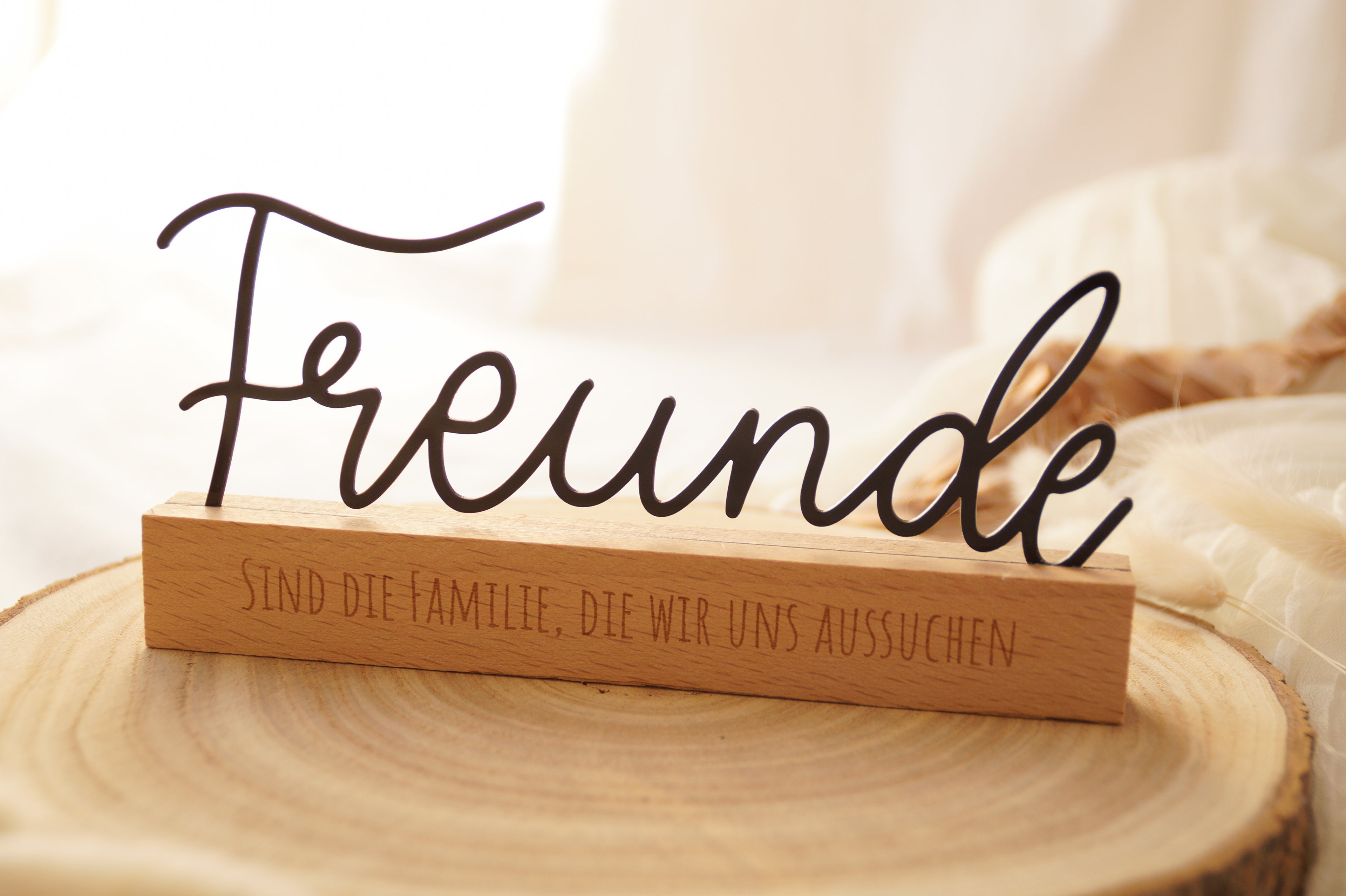 Dekoschriftzug "Freunde"