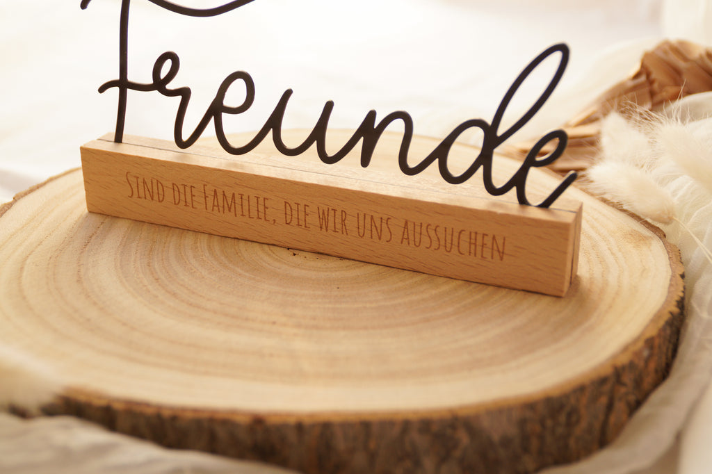 Dekoschriftzug "Freunde"