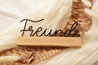 Dekoschriftzug "Freunde"