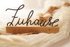 Dekoschriftzug "Zuhause"