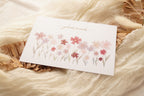 Postkarte "Glückwunsch" Blumenwiese