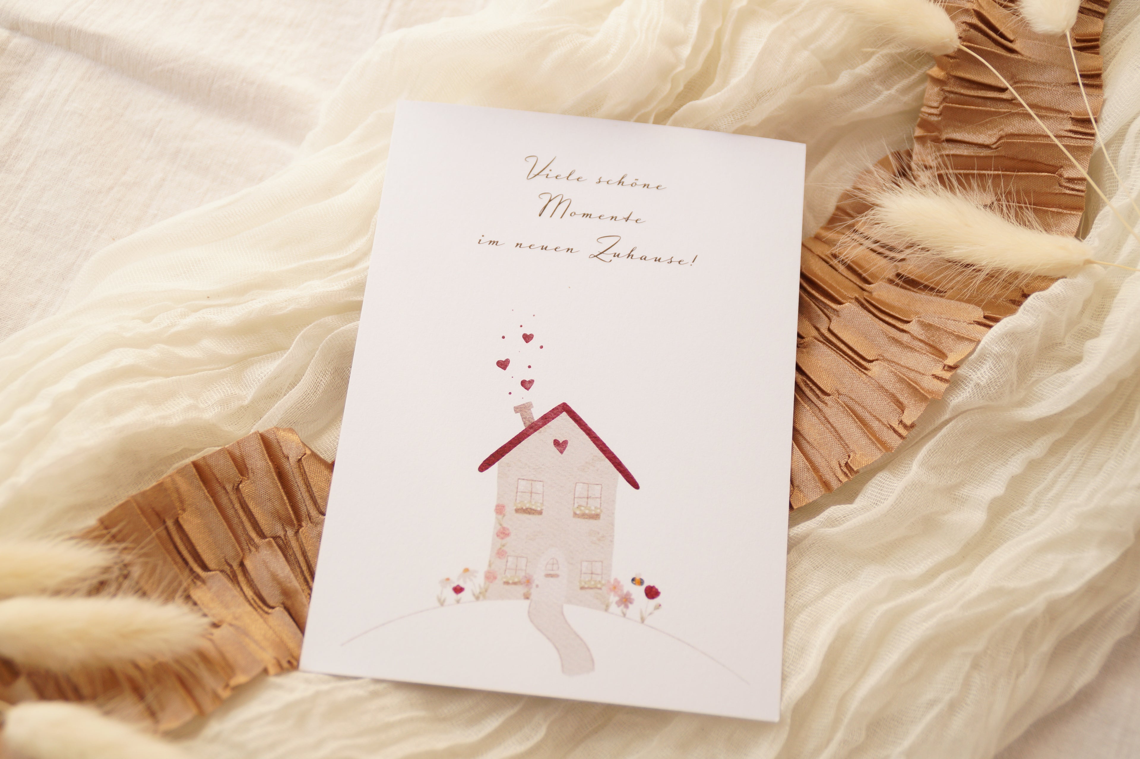 Postkarte "Zum Einzug"