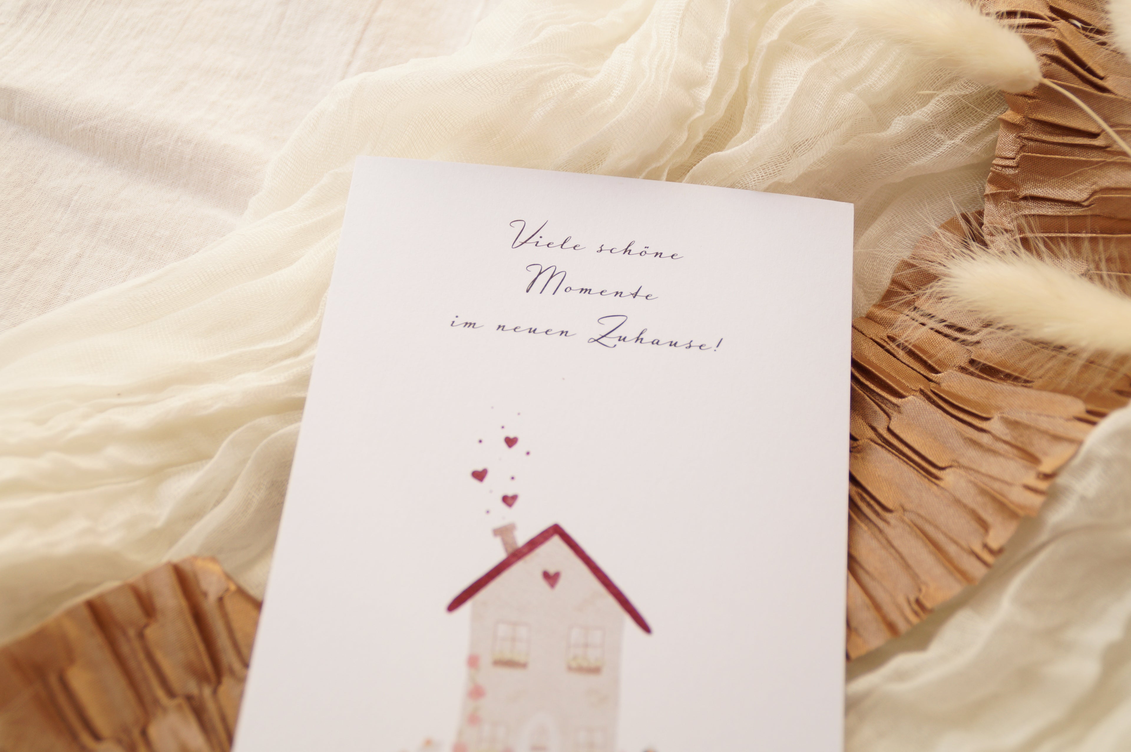 Postkarte "Zum Einzug"