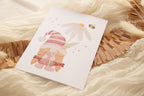 Postkarte "Wichtel mit Blume"