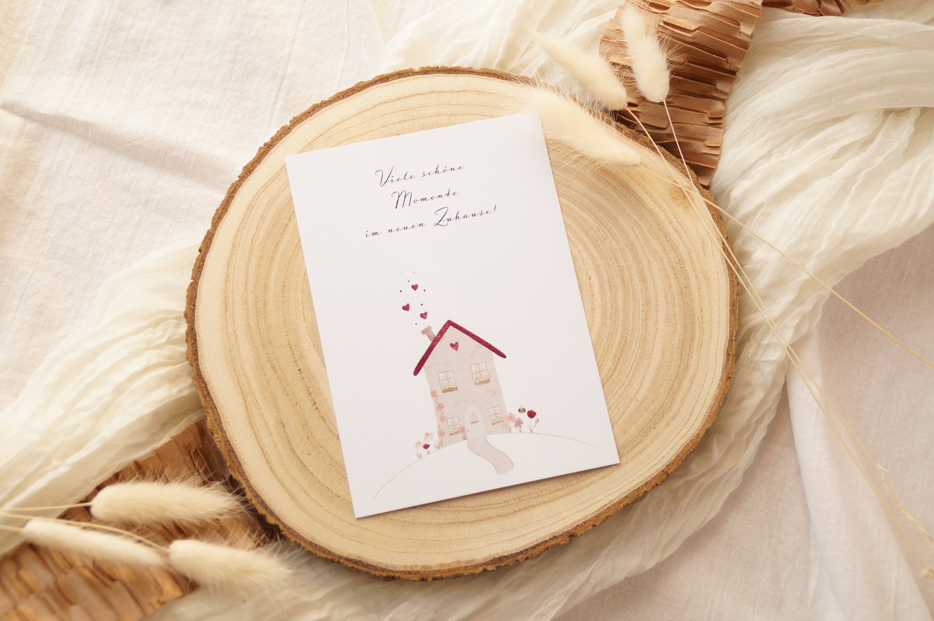 Postkarte "Zum Einzug"
