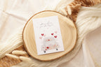 Postkarte "Hochzeitsauto"