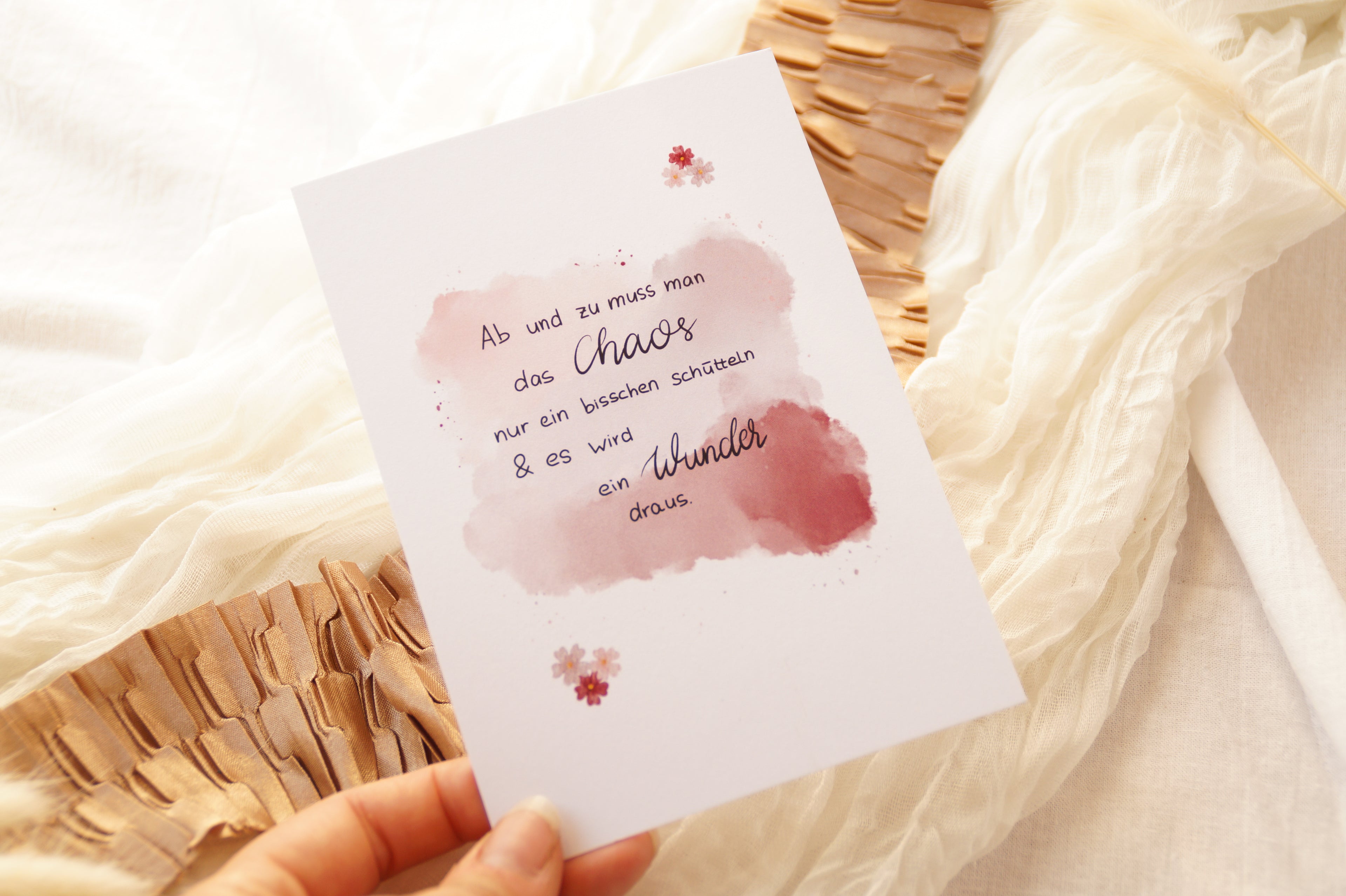 Postkarte "Chaos"