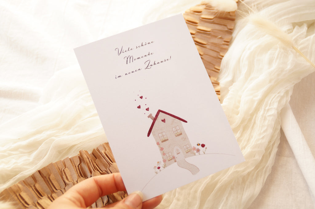 Postkarte "Zum Einzug"