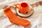 Tasse Pumpkin mit Kuschelsocken
