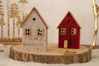 Filzhaus Weihnachtsdeko