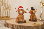 Hochlandrind Weihnachten