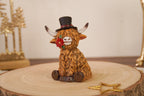 Hochlandrind Weihnachten
