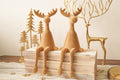 Kantenhocker Elch – Weihnachtsdeko in Sand