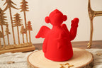 Winkefigur Engel rot