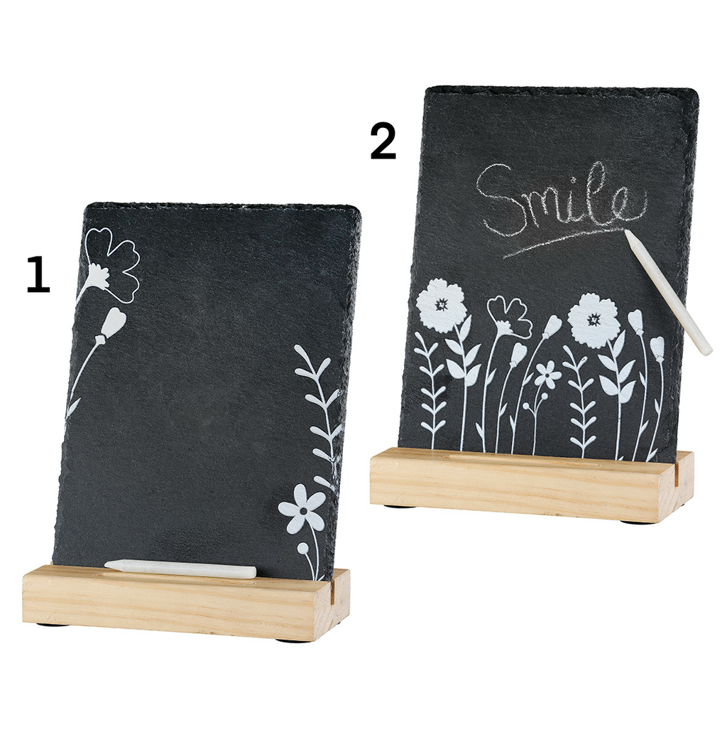Schiefertafel Set zum Beschriften